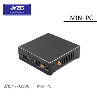 China Wholesale Mini PC J1900 2.0GHZ 4g wireless LAN NUC dual LAN dual rs232 lte rj45 Fanless Mini PC fanless computer for sale