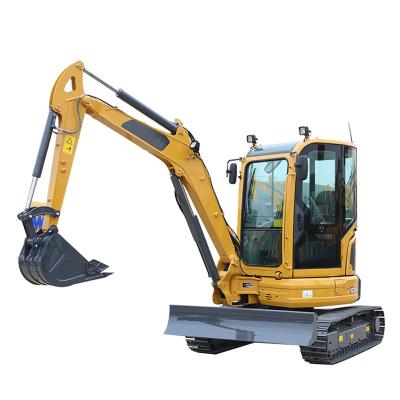 China Hotel Mini XE35U Official Best Brand Excavator 3.5 Ton Mini Excavator With Hydraulic Thumb for sale