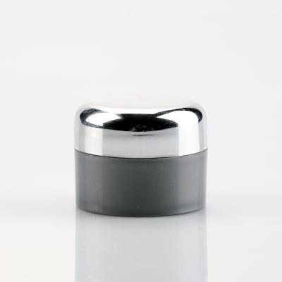 China 8g Cosmetic Paint Color Gel Jar Cream Silver Gray UV Gel Polish PP Plastic Container for sale