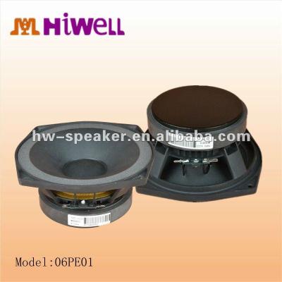 China 6 inch mid-range hi-fi stage speaker for sale