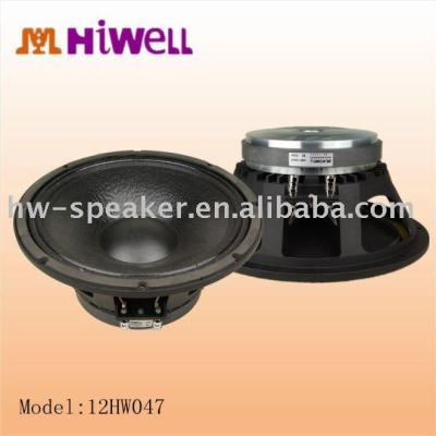 China 12 inch copper stage 8 ohm 800W acoustic components for sale