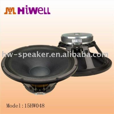 China Pro PORTABLE woofer 15+ for bass audio system Italy for sale