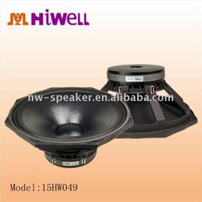 China Aluminum Speakers PS Series 15 Inch Speaker Unit for sale