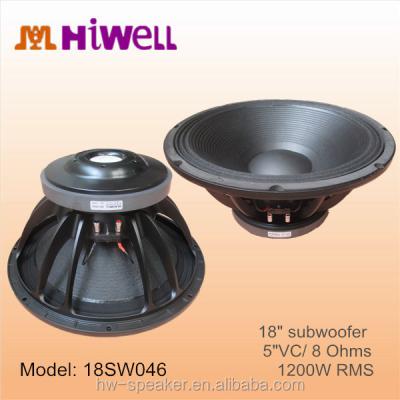 China PORTABLE Wooden Cabinet 18inch Subwoofer For Dual 18