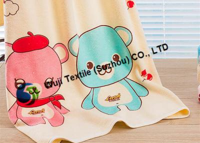 China Super Soft Comfortable Microfiber Swimming Towel , Cartoon Beach Towels for sale