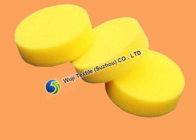 China Microfiber Automotive Small Round Bath Cleaning Sponge for Cleaning Besmirch for sale