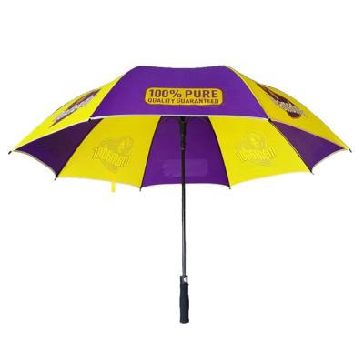 China Wholesale Modern Custom Logo Golf Printing Advertising Promotion Upright Umbrella Windproof for sale