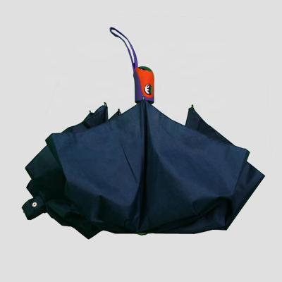 China Amazon Umbrella Supplier Travel Umbrella Black Contemporary Pongee Paraguas 8 Waterproof Automatic Open 10 12 Ribs 3 Folds UV Automatic Umbrella for sale