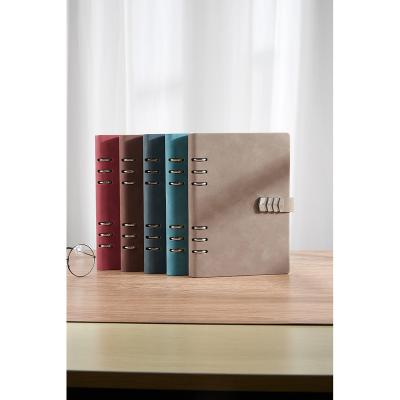 China Wholesale Fashionable High Quality Binding Loose Leaf Notebook School Sheet 228*165*22mm Notebook for sale