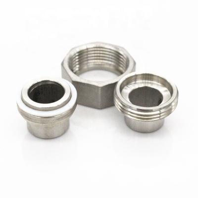 China Super Duplex Materials Unions Pipe Fitting S31803 2205 Female Stainless Steel Industry Duplex Union for sale