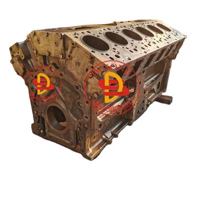 China Construction material shops diesel engine bulldozer parts 12V140-1-2 engine parts cylinder block excavator parts 6215-21-1100 for sale