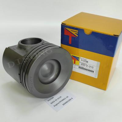 China machinery repair shops machinery engine piston 6252-31-2110 for PC490LC-10 excavator engine saa6d125e-6 for sale