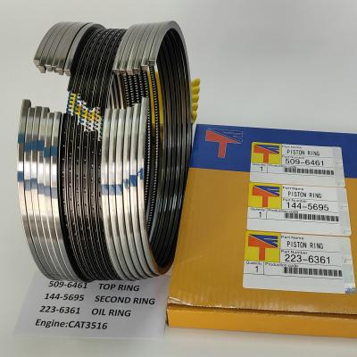 China Machinery repair shops machinery engine piston ring 509-6461 144-5695 223-6361 for 3516 generator set buildozer D11N 3508B for sale