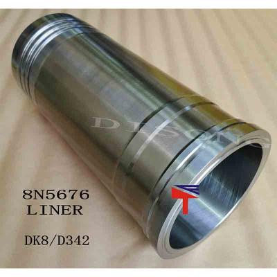 China Machinery repair shops machinery engine cylinder liner 8N5676 for buildozer D8K D8H D342 engine parts piston 7N1366 for sale