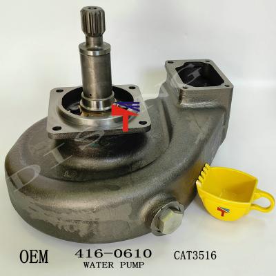 China Factory 416-0610 for 3516 3508 3512 diesel engine water pump machinery parts engine parts 4160610 for sale