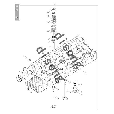 China Machinery Repair Shops Excavator Engine Cylinder Head Bulldozer Parts Machinery Diesel Engines CH11399 for sale