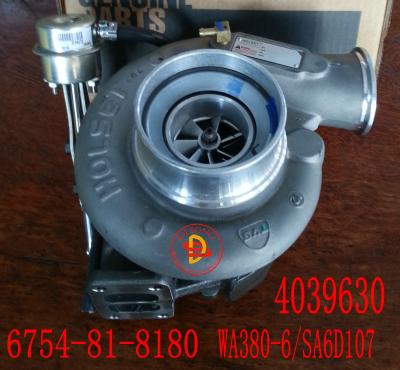 China Machinery Repair Shops Diesel Engine Turbocharger 6754-81-8180 4039630 4955479 WHEEL LOADER WA380-6 FOR ENGINE SA6D107 for sale