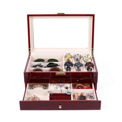 중국 Direct factory Jewelry Boxes Case Display PU Leather Watch Box Case Professional Holder Organizer for Clock Watches 판매용