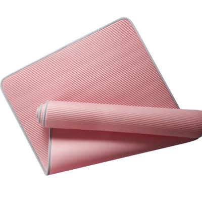 China Custom Eco Friendly Extra Large 200x90cm Non Slip Fastening 15mm NBR Eco Friendly Yoga Mat for sale