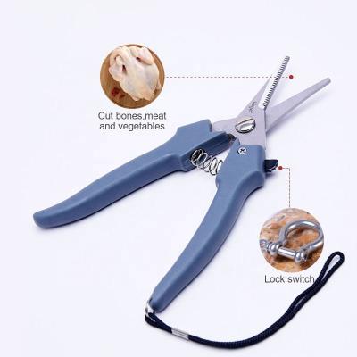 China Ktichen Cutting New Wholesale Multifunctional Chicken Bone Cutting Stainless Steel Shears For Scissors Kitchen for sale