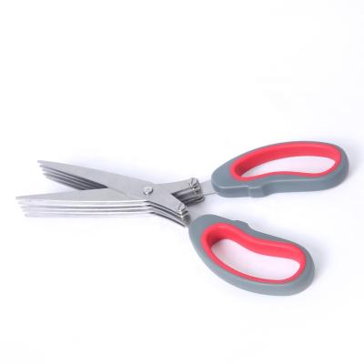 China Factory Supply Universal Multilayer Smart Cutter Kitchen Cutting Scissors for White Onion Scissors for sale