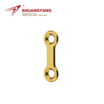 China Skull Fin Mounting & Cranial Surgical Connection Common Link Plate 2 Holes for sale