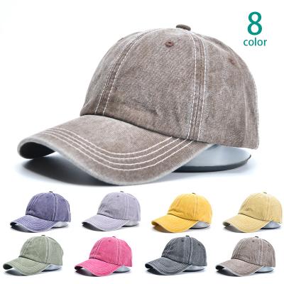 China Wholesale Hip Hop Wash Cotton COMMON Sports Hats Fits Custom Plain Baseball Cap For Adults for sale