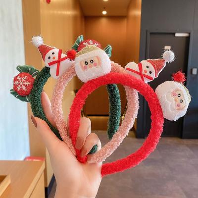 China Comfortable Soft One Size Fits All Matching Gifts Women's Party Supplies Design Hair Accessories Girls Headband Headband Christmas for sale