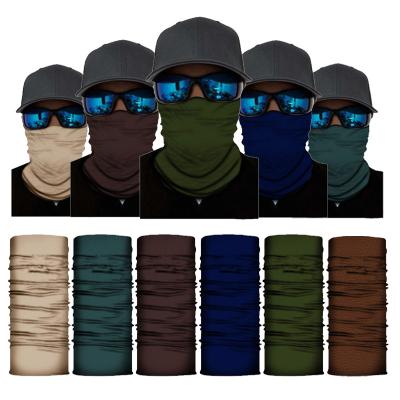 China Protect Bandana Outdoor Sports Scarf Neck Face Mask Wrap Cover Bandanas Multifunctional Magic Balaclava Head Mask For Unisex for sale