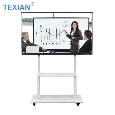 China Dual System Multifunctional Smart Electronic Whiteboard Teaching Conference All-in-One Machine 70 Inch Remote Control for sale