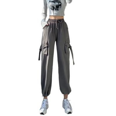 China Anti-wrinkle autumn and winter spring women's pants loosen the high waist pants long pants for women for sale