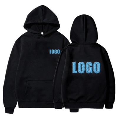 China Customized High Quality Anti-shrink Solid Color Hip Hop Breathable Hoodies And Sweatshirts Mens Hoodies for sale