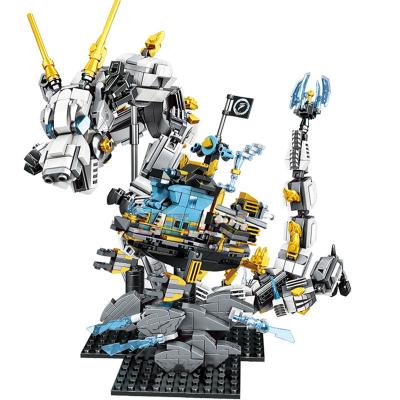 China DIY Building Brick 2022 Balance Suspension Overlord Water Dragons NINJA Building Blocks Toys Model Sets Bricks for sale