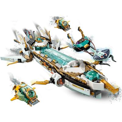 China DIY Building Brick OPP packaging Hydro Bounty Ferry Boat Fighter Submarines Car Water Fly Building Blocks Classic Model Sets Bricks Kits Kids for sale