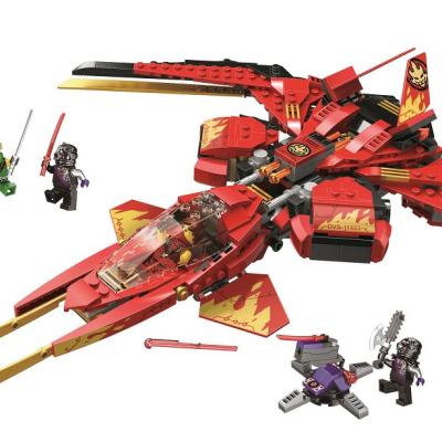 China Educational Classic Model Toys Sets Bricks of 11553 DIY TOY kai fighter plane building blocks for kids kits for sale