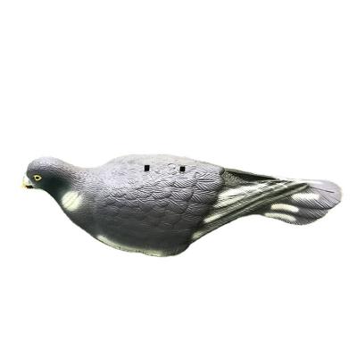 China Style Waterproof Artificial Animal Hunting Half Body Pigeon Bird Shell Decoys Reflector Farm Bird Repellent for sale