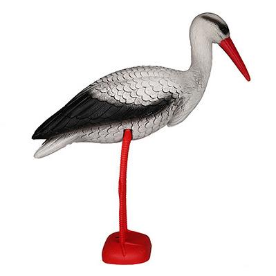 China Raincoat stork. W/Stake Chasing Seedling Creative Home Decoration Ornament Small Landscape Artificial Flowers for sale