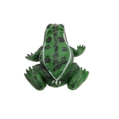 China Waterproof high quality artificial style animal frog ornaments for garden decoration for sale