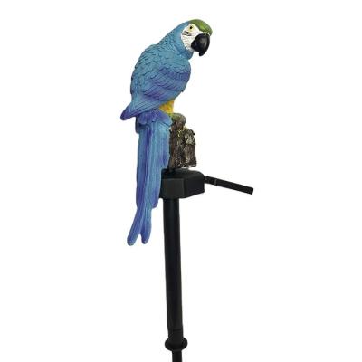 China 2020 New Design Waterproof Solar Plastic Parrot Decoy Cocktail Party Decorations for sale