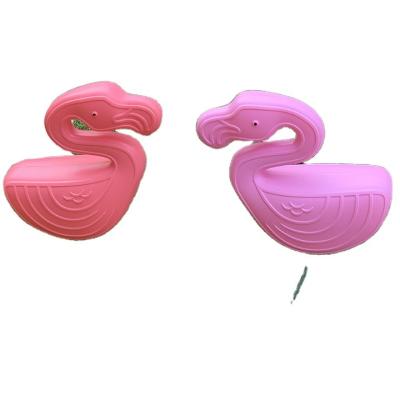 China Waterproof Plastic Flamingo for Ornament and Artificial Lawn Garden Decoration Flamingos Yard Lawn Art Stakes for sale