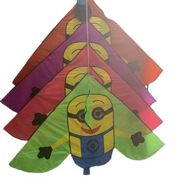 China Outdor toy 2022 hot selling nylon terylene fabric kite hawk fly bird scarer kite in the garden for sale