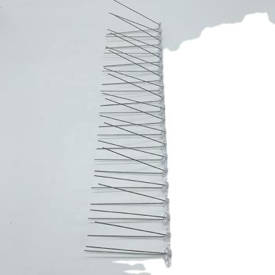 China Hot Selling Disposable 50cm Stainless Steel Plastic Bird Repellent Bird Repellent Spikes For Roof Protect for sale