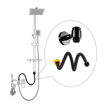 China With diverter factory wholesale bathroom faucet accessories shower hose water divider, home and hotel bathtub for sale