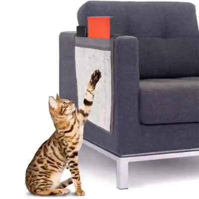 China Viable Claws Sofa Cover Protect Furniture Mat from Cat Product Cat Scratching Board Sofa Protection Mat Cat Grinding for sale