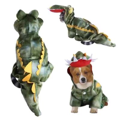 China Viable Manufacturers' Wholesale Pet Crocodile Make into Cats and Dogs Cartoon Clothes Dog Halloween Costume for sale