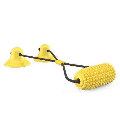 China Viable Factory Wholesale Interactive Dog Toy Corn Sucker Grinding Dog Stick Dog Chew Toys for sale