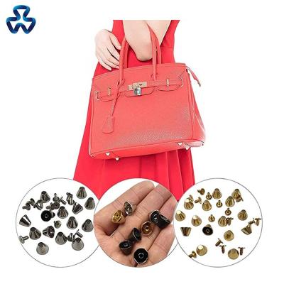 China Punk Metal Spikes Purse Bag Purse Spikes Metal Bullet Cone Spikes Studs And Spikes For Clothin Shoes Leather Belts To Bag Accessories for sale