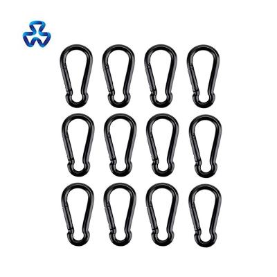 China Quick Heavy Duty Bag Handbag Purse Link Carabiner Spring Snap Hook M4 M5 M6 Snap Hooks for Increase Camping Fishing Swing Hammock for sale