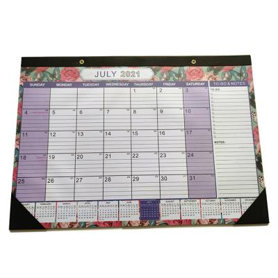 China 2022 large wall calendar table calendar for sale