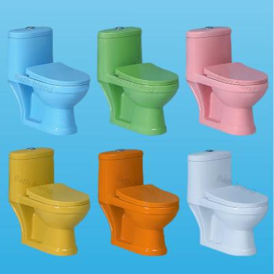 China Dual-Flush Merry Christmas Children toilette ceramic wc one piece commode girls boys bathroom water closet for sale